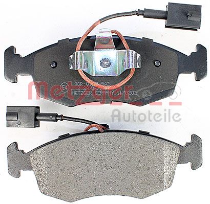 METZGER 1170202 Bremsbelagsatz, Scheibenbremse